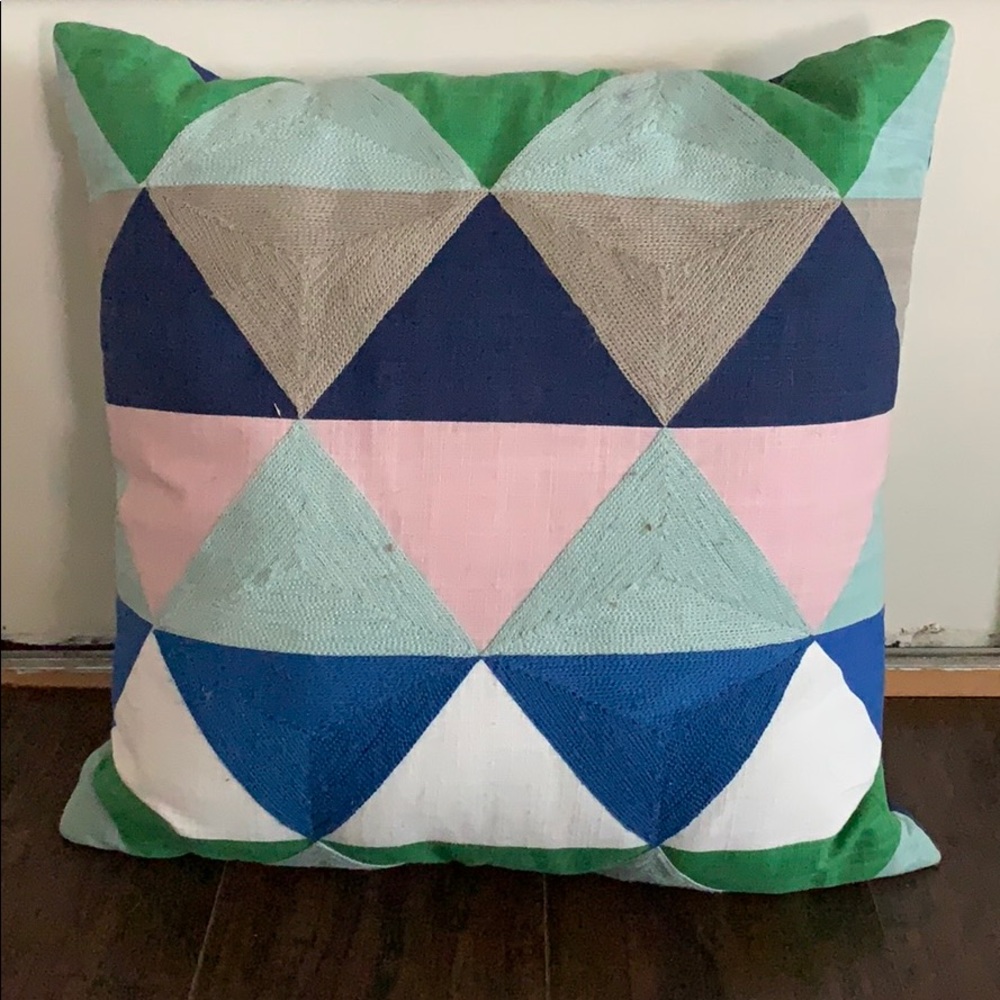 Boho throw pillow